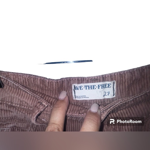 We The Free Corduroy brown Pant Size 27. - Picture 3 of 4